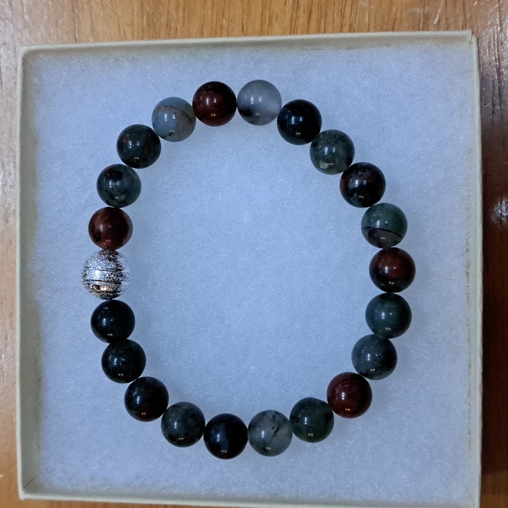 African Bloodstone Bracelet